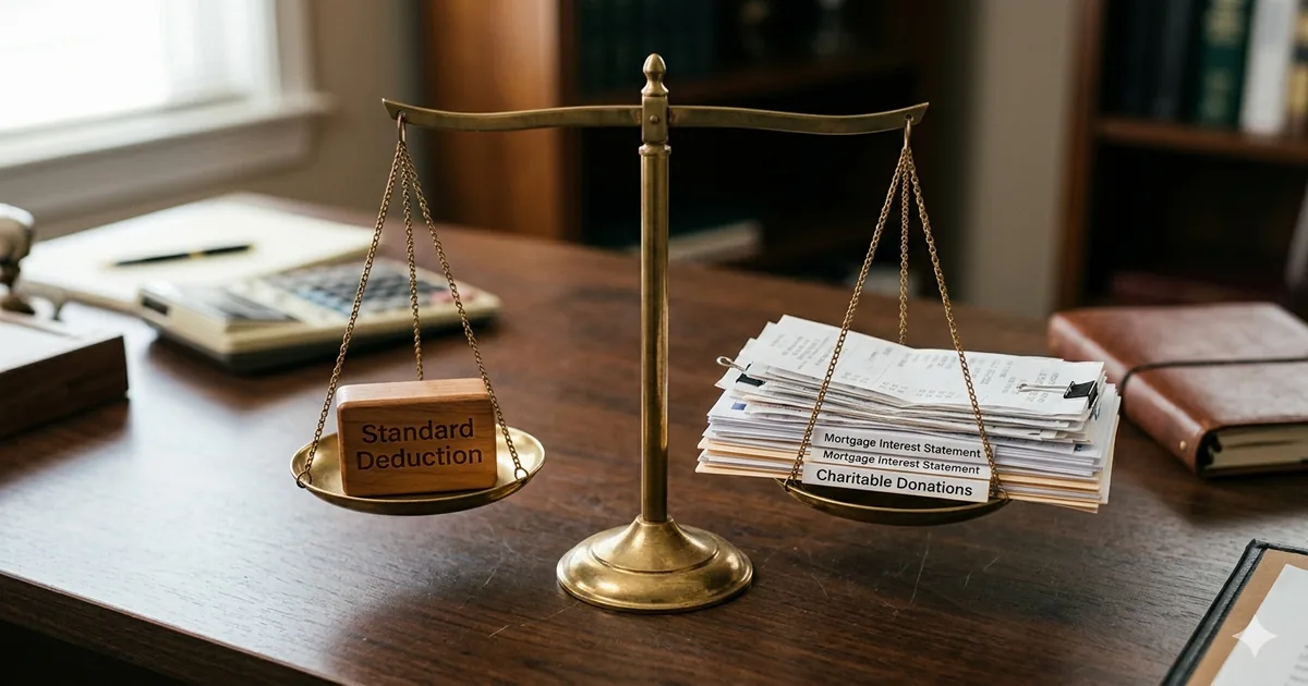 Standard Deduction Vs Itemizing